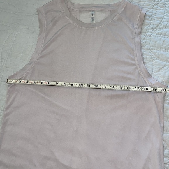 Fabletics Muscle Tank  Tee size L Mesh and split back - Picture 8 of 10